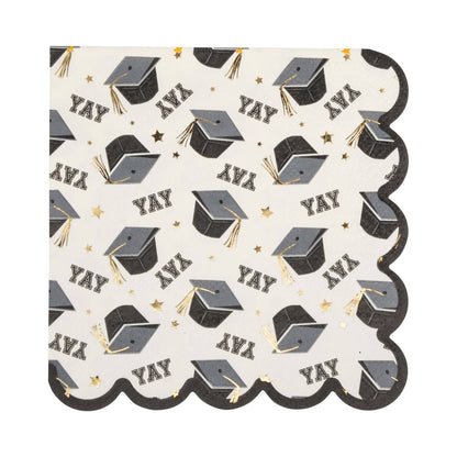 Yay Cap Pattern Napkin - Bria Blair Creative