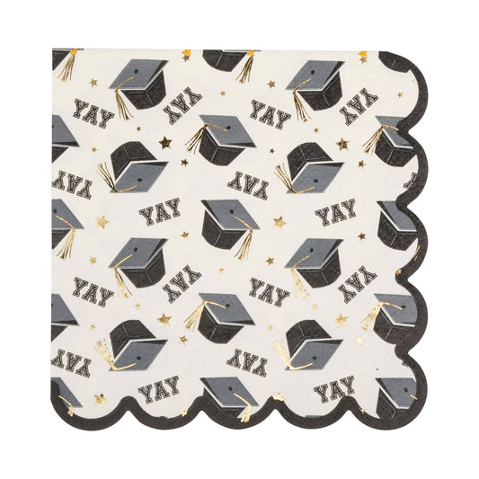 Yay Cap Pattern Napkin - Bria Blair Creative