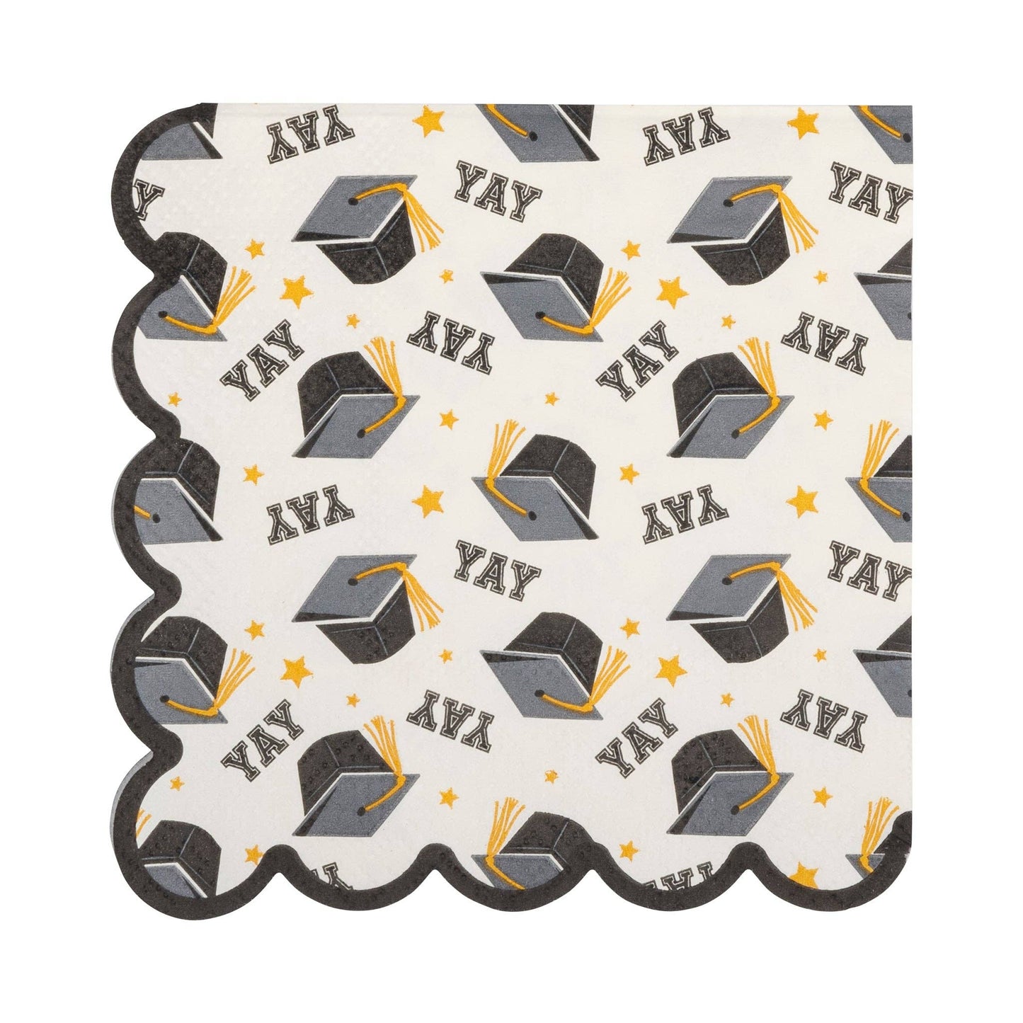 Yay Cap Pattern Napkin - Bria Blair Creative