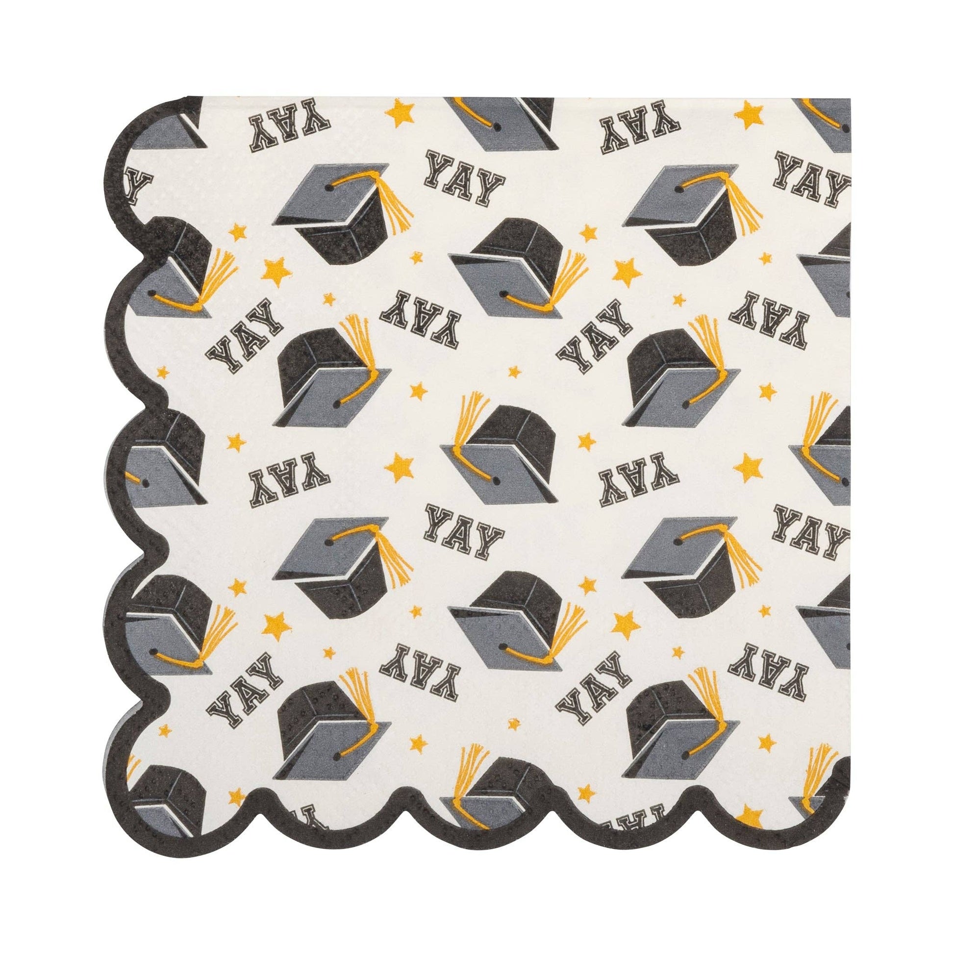 Yay Cap Pattern Napkin - Bria Blair Creative