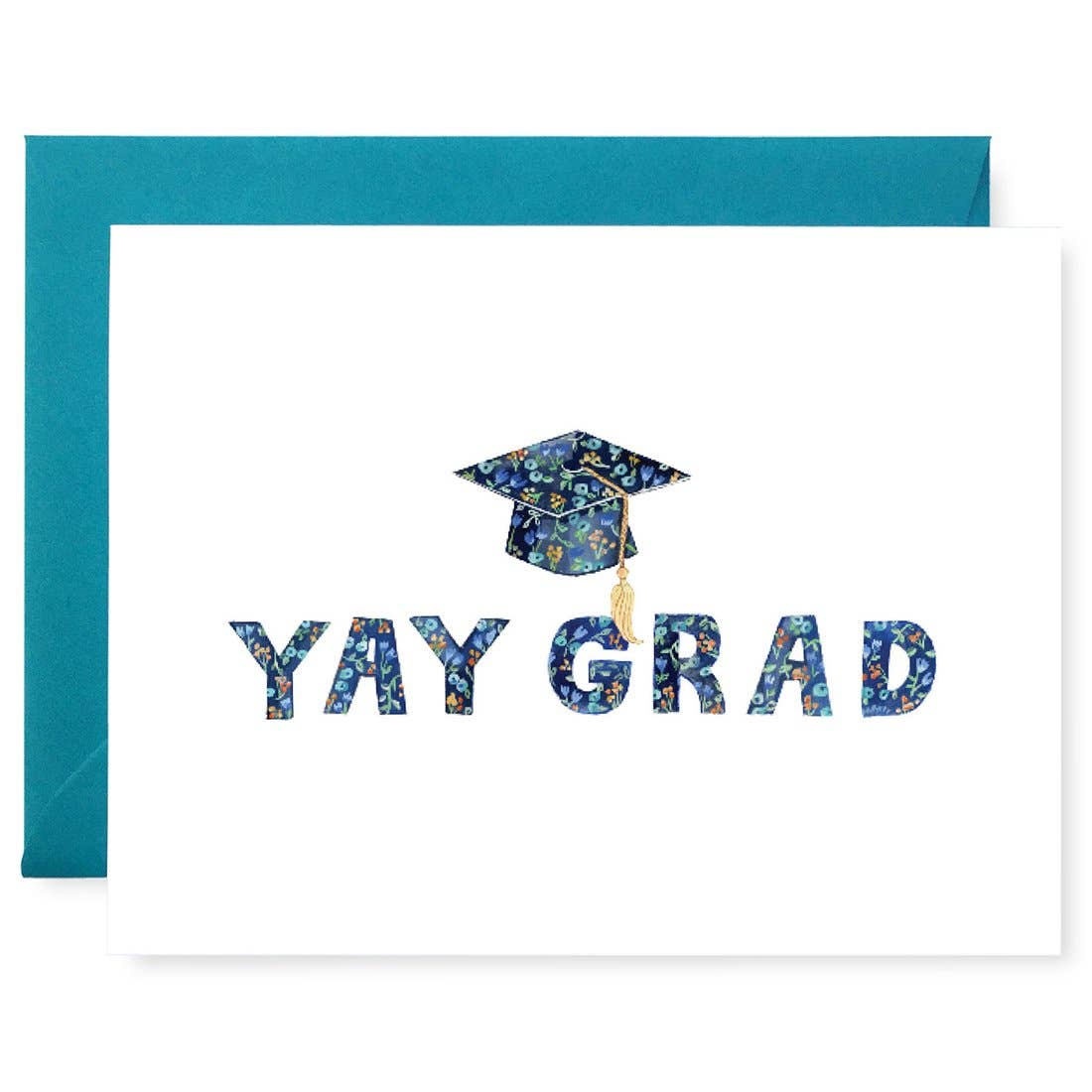Yay Grad Greeting Card - Bria Blair Creative