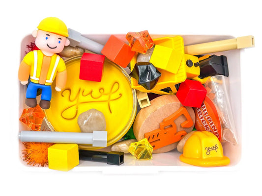 Young Wild construction dough kit - Bria Blair Creative