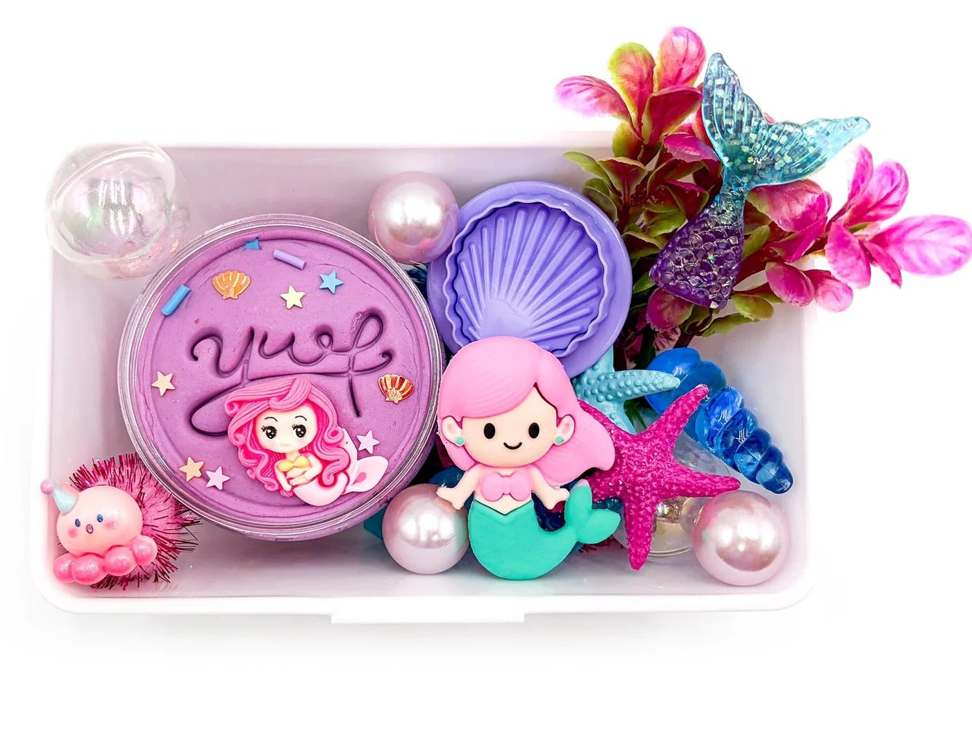 Young wild mermaid sensory dough kit - Bria Blair Creative