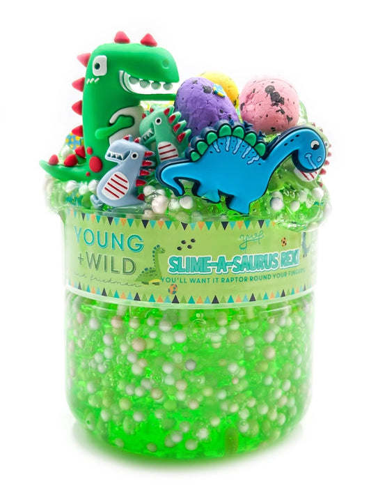 Young Wild Slime a Saurus Rexi Goo - Bria Blair Creative