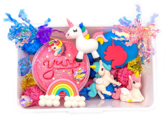 Young Wild Unicorn sensory dough kit - Bria Blair Creative