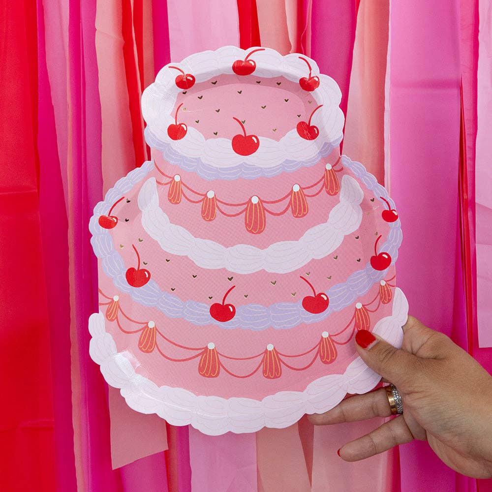 You're The Cherry On Top Dinner Plates - Bria Blair Creative