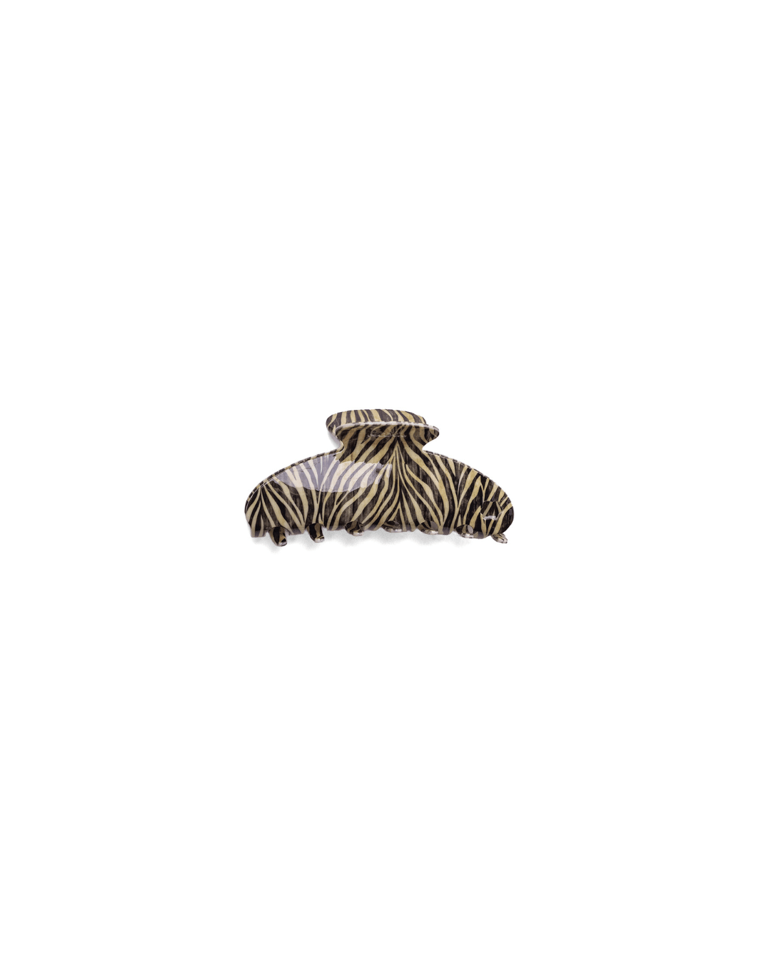 ZEBRA ACETATE CLAW: OVERSIZED - Bria Blair Creative