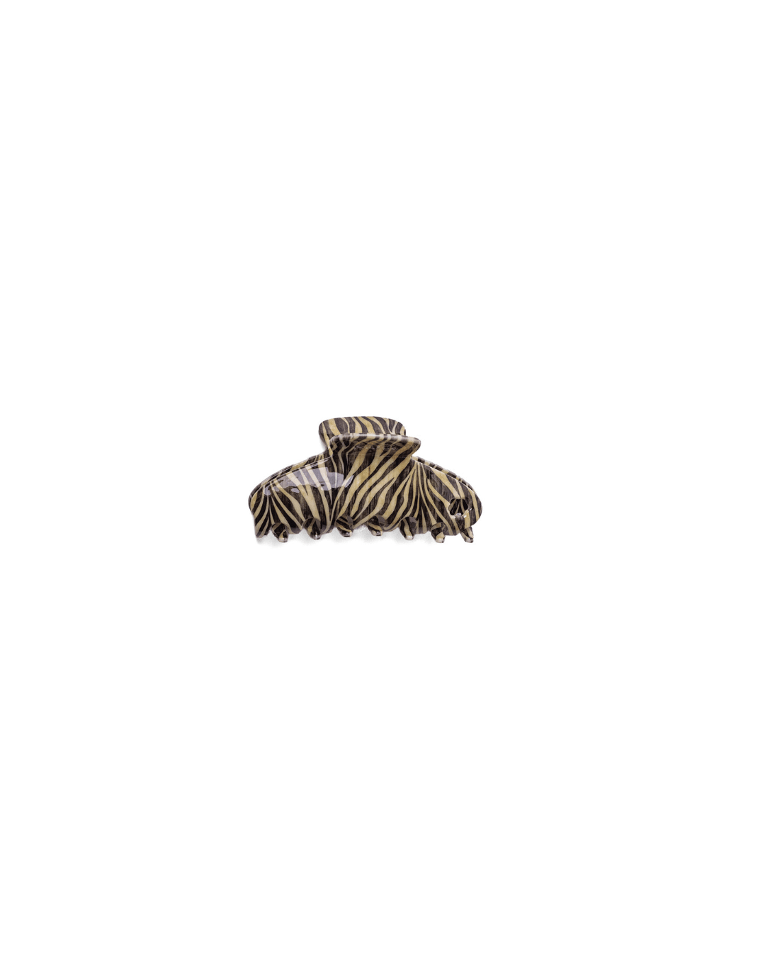 ZEBRA ACETATE CLAW: OVERSIZED - Bria Blair Creative